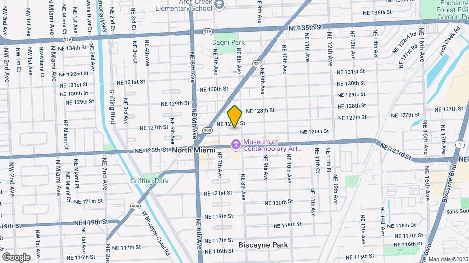 765 NE 126th St Mapa y Detalles de la Ubicación