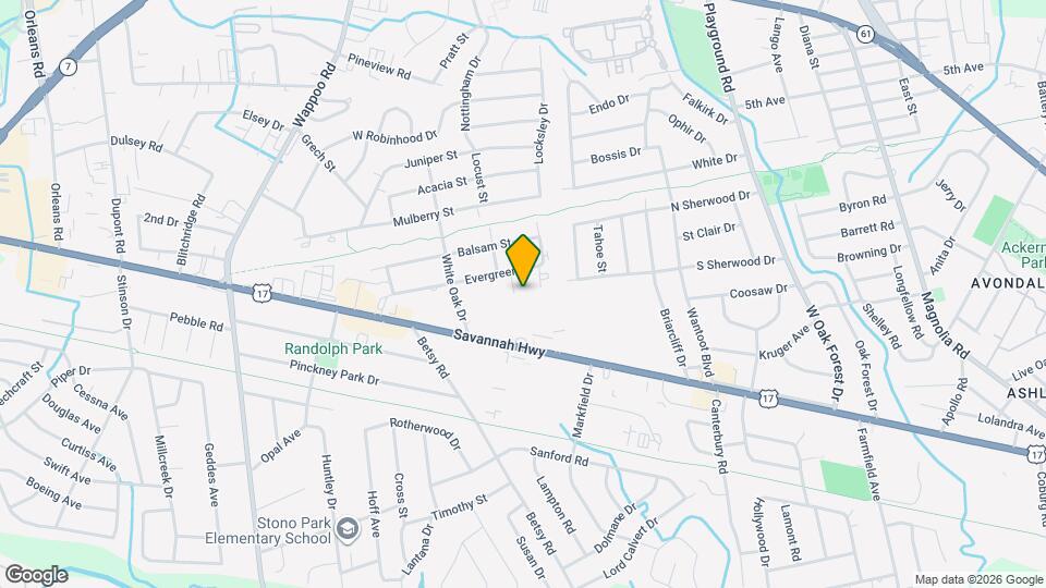 634 Cashew St Map and Location Details