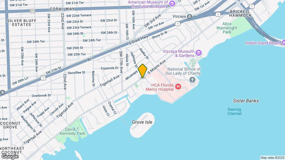 1616 S Bayshore Dr Map and Location Details