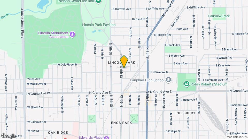 611 Eastman Ave Map and Location Details