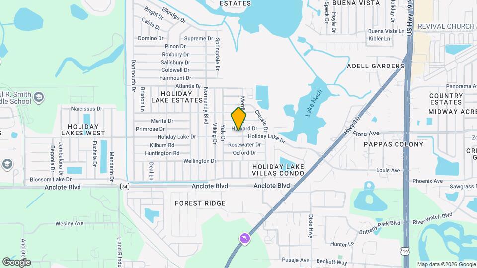 3545 Holiday Lake Dr Map and Location Details