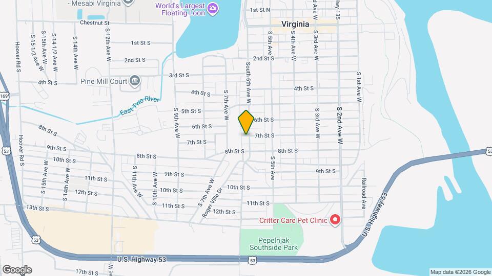 606 7th St S Map and Location Details