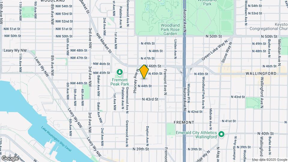 4418A Francis Ave N Map and Location Details