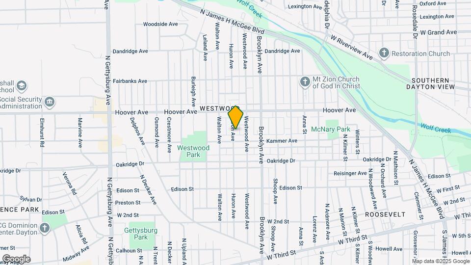 520 Huron Ave Map and Location Details