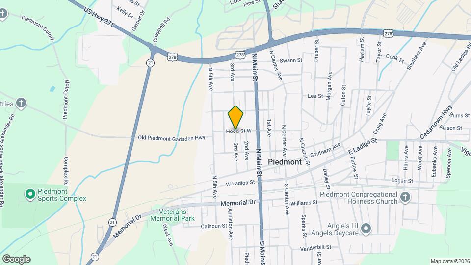470 Piedmont Cutoff Map and Location Details