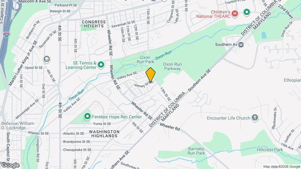 1121 Varney St SE Map and Location Details