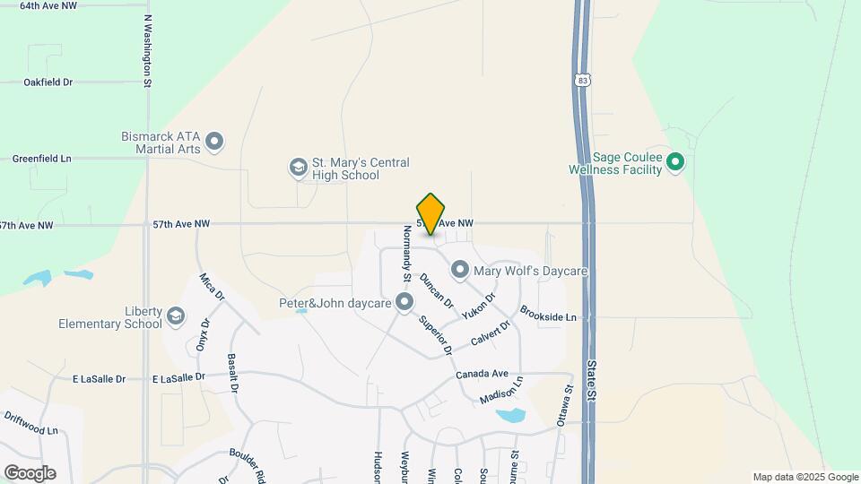 5631 Niagara Drive Map and Location Details