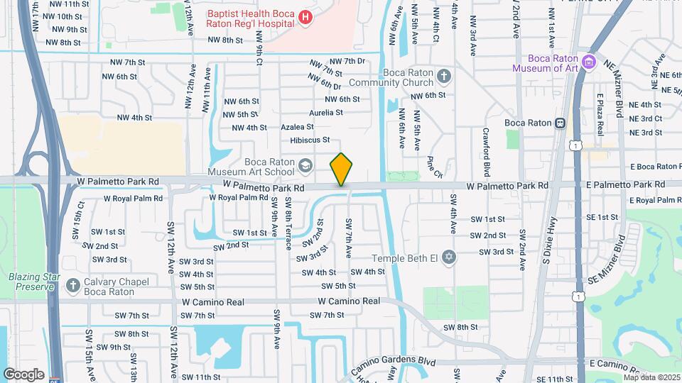 712 W Palmetto Park Rd Map and Location Details