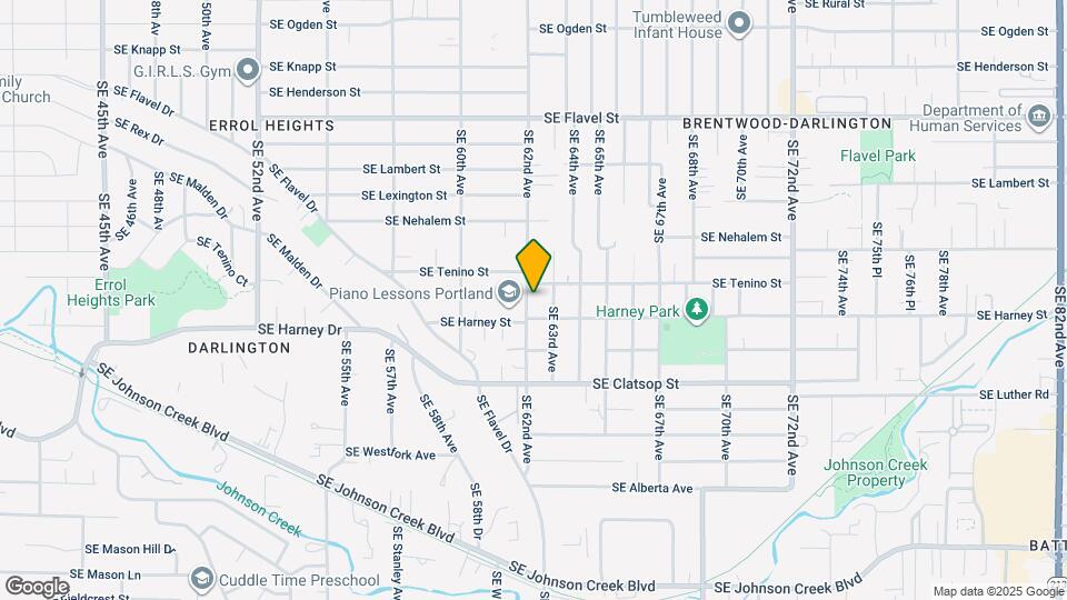 8306 SE 62nd Ave Map and Location Details