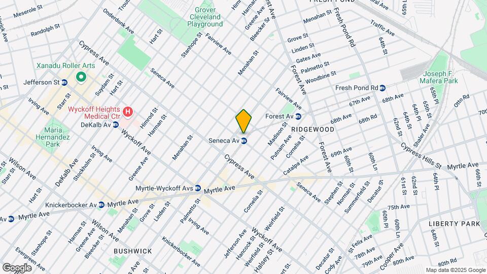 687 Seneca Ave Mapa y Detalles de la Ubicación