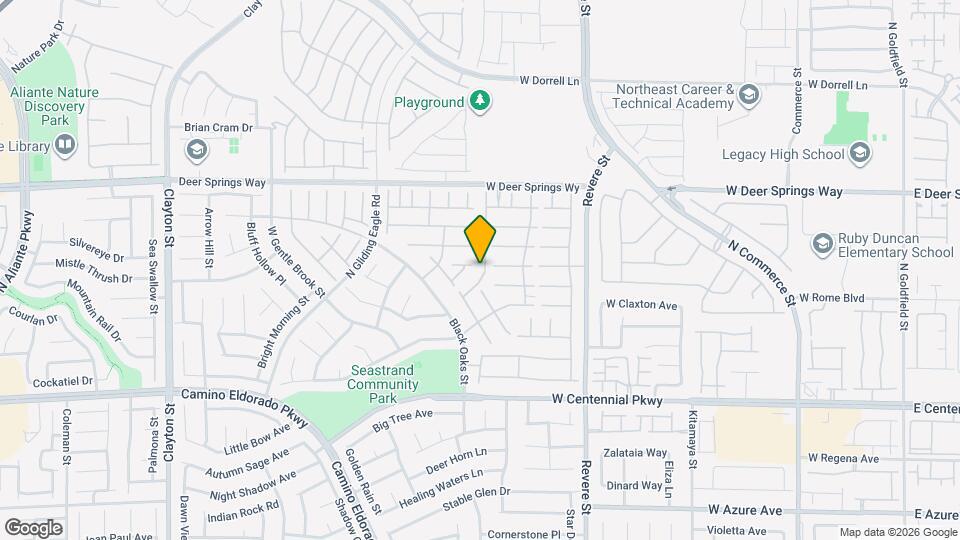 6629 Dome Rock St Map and Location Details