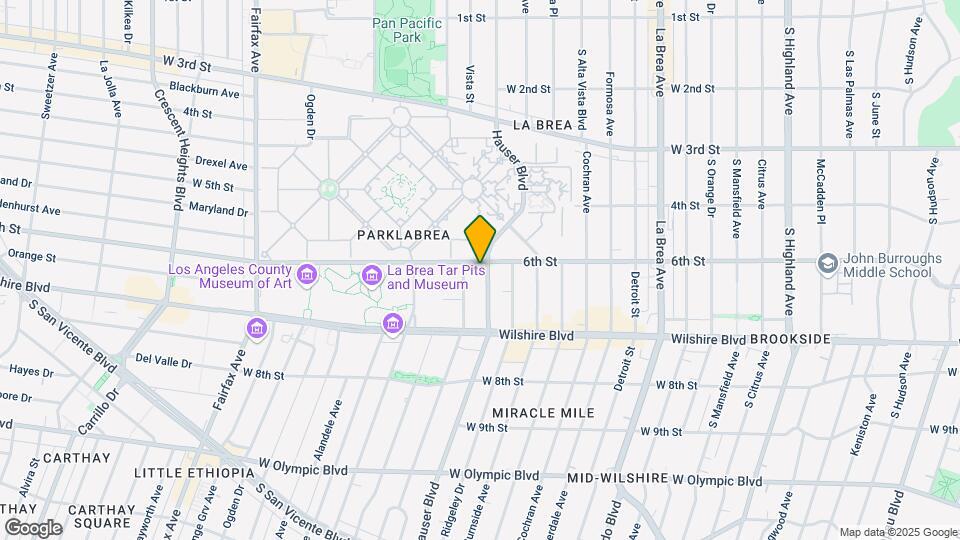 607 Hauser Blvd Map and Location Details