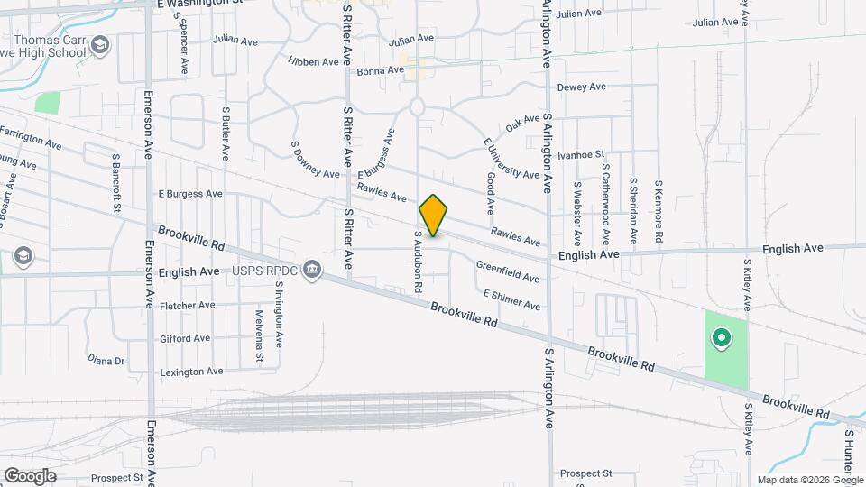 5718 Greenfield Ave Map and Location Details