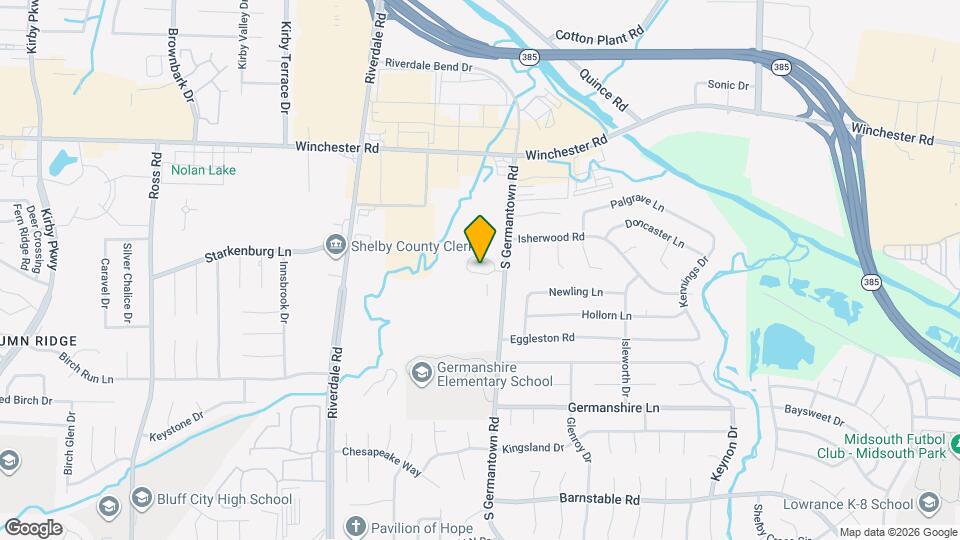 7156 S Germanwood Ct Map and Location Details