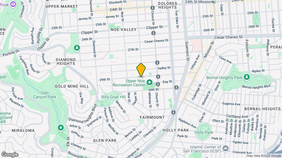 405 29th St Map and Location Details