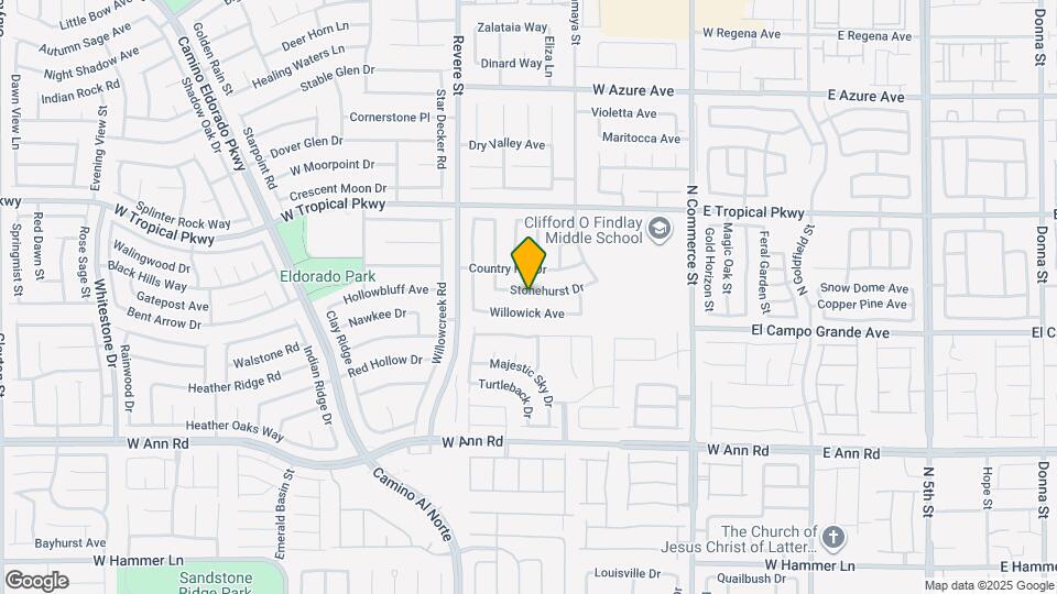 615 Stonehurst Dr Map and Location Details