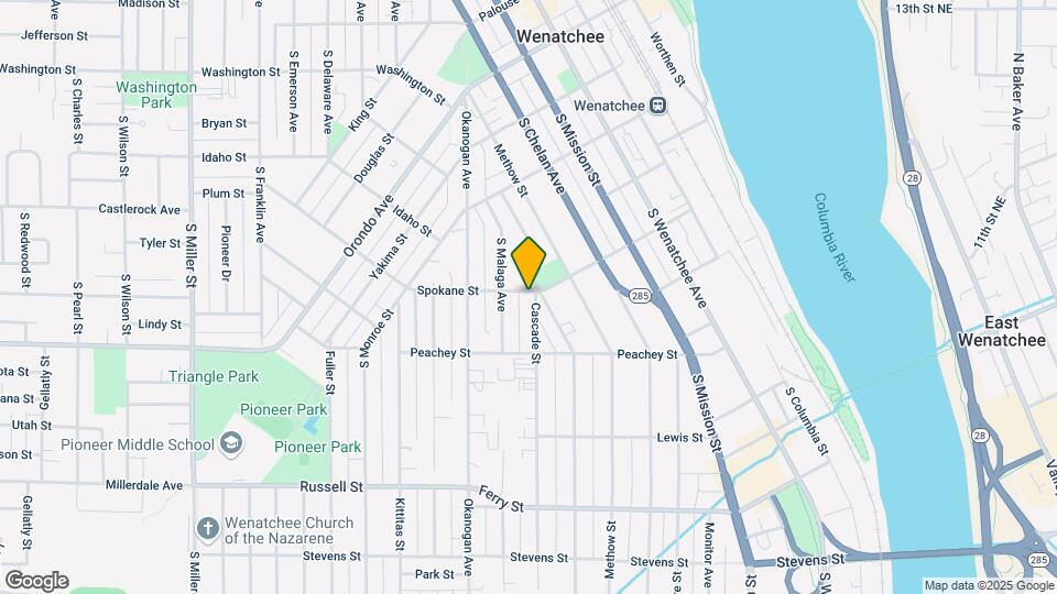 500 Cascade St, Unit 3 Map and Location Details