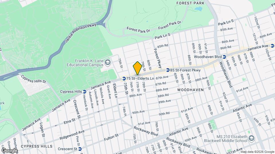 8661 77th St, Unit 2 Map and Location Details