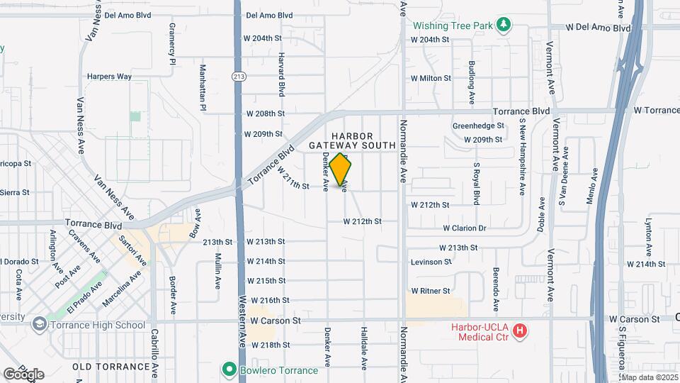 21105 Dalton Ave Map and Location Details