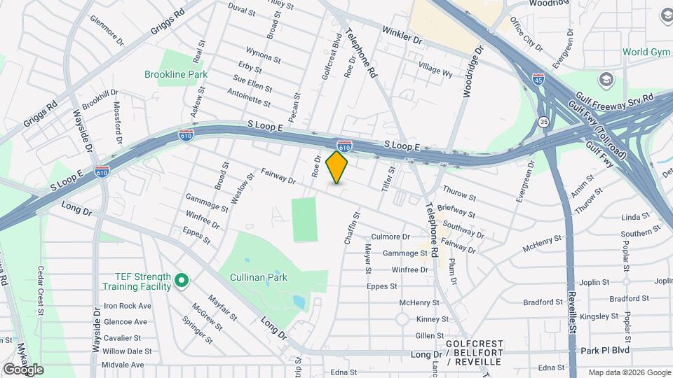 6809 Fairway Dr Map and Location Details