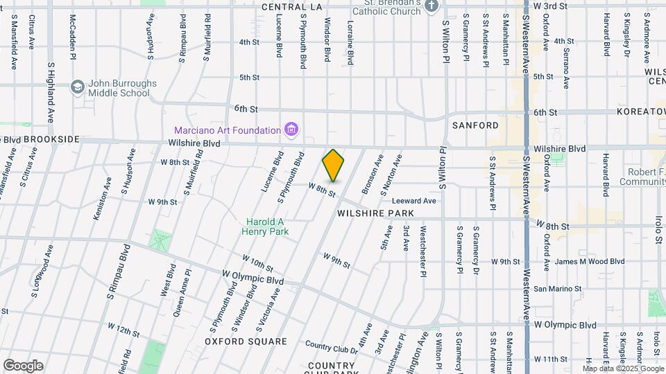 732 Lorraine Blvd Map and Location Details