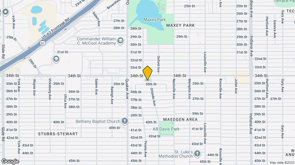 4204 35th St Map and Location Details