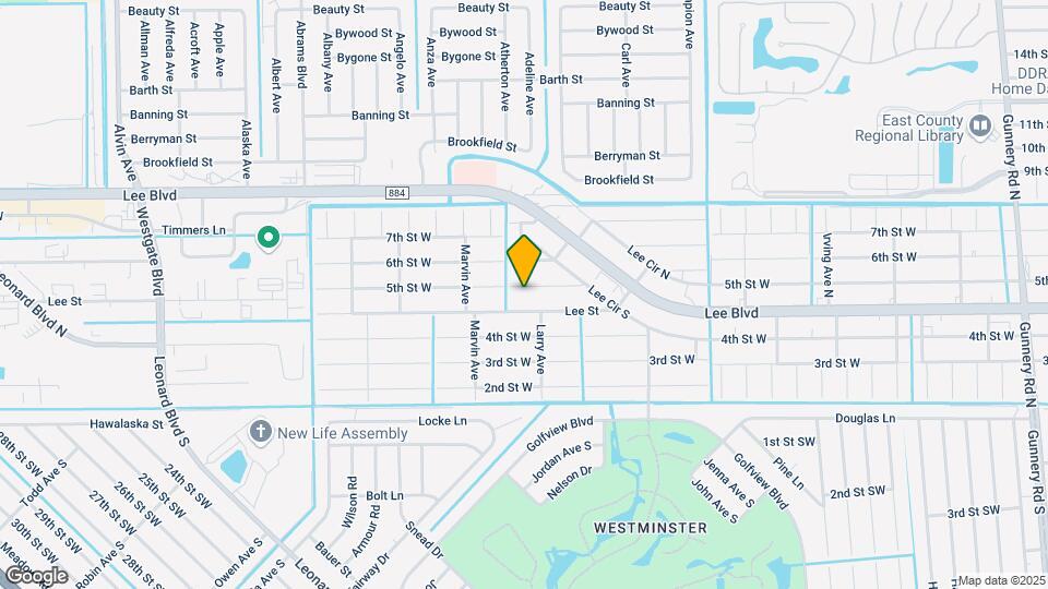 5119 5th St W Map and Location Details