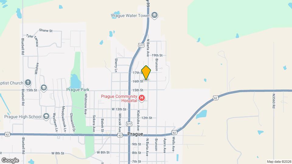 1523 N Barta Ave Mapa y Detalles de la Ubicación