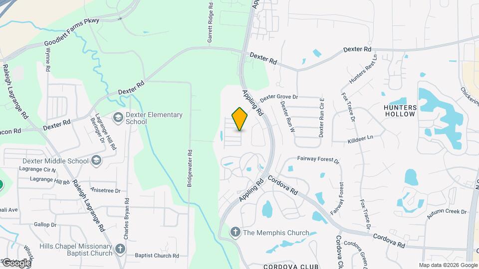 7436 Appling Rain Dr Map and Location Details