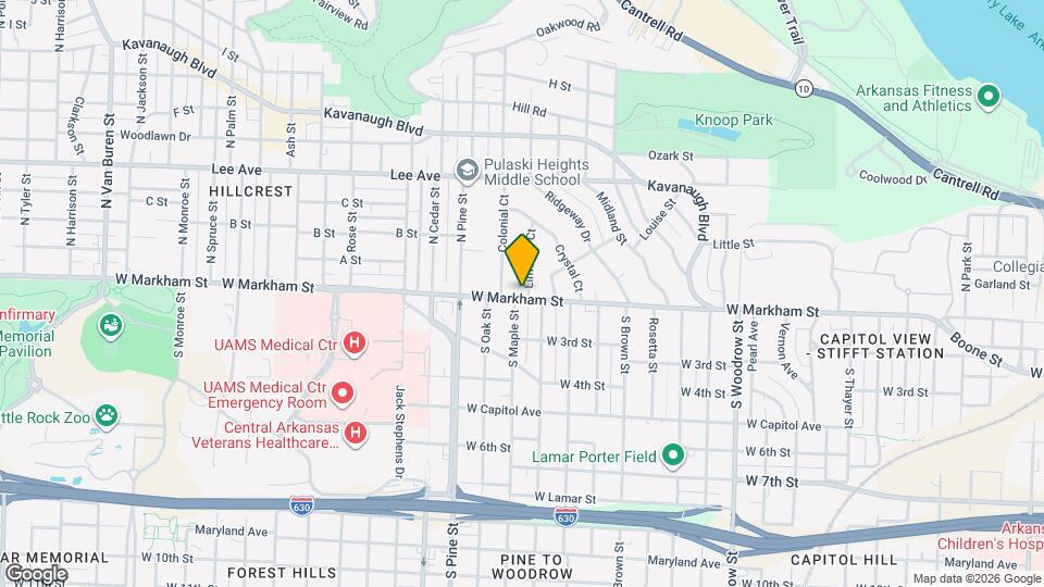 100 Linwood Ct Map and Location Details