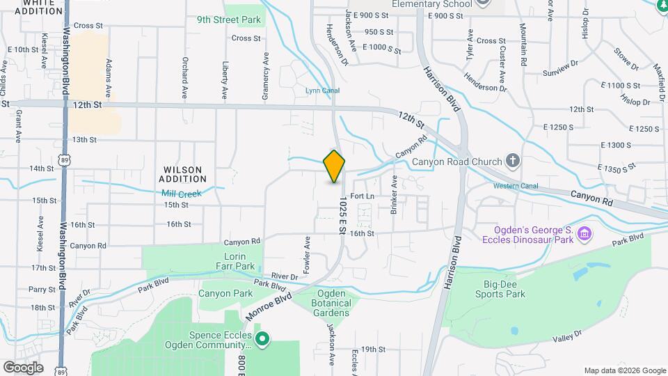 1445 S Monroe Blvd Map and Location Details