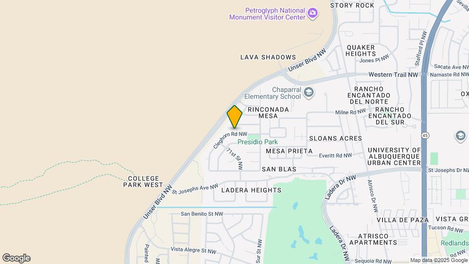 6909 Cleghorn Rd NW Map and Location Details