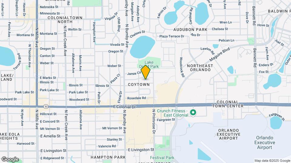 2621 Illinois St Map and Location Details