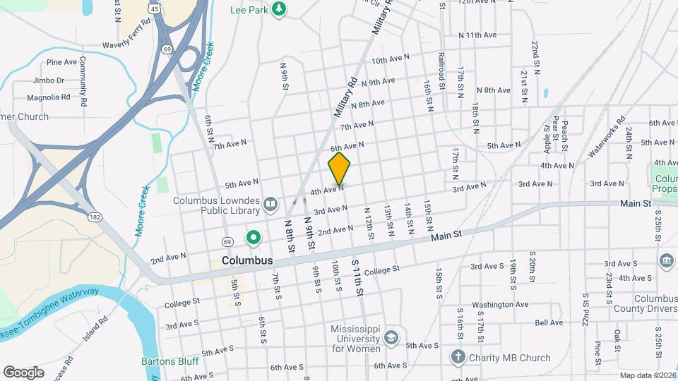 319 11th St N, Unit #4 Map and Location Details