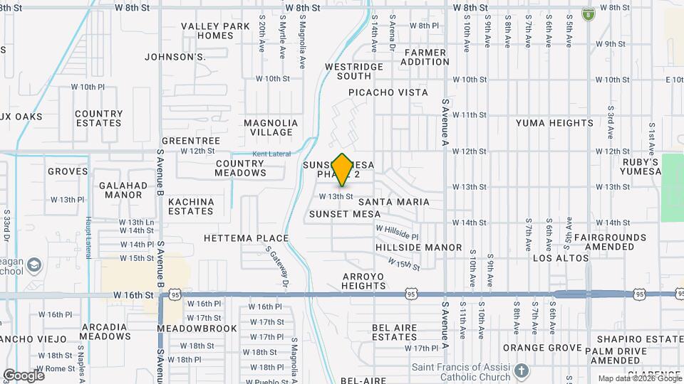 1566 W 13th St Map and Location Details