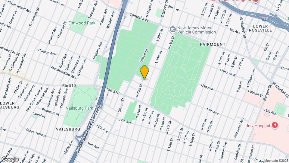 338 S 20th St, Unit 1 Map and Location Details