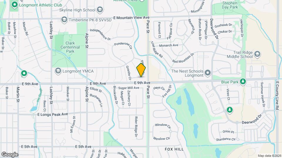 921 Pasque Dr Map and Location Details