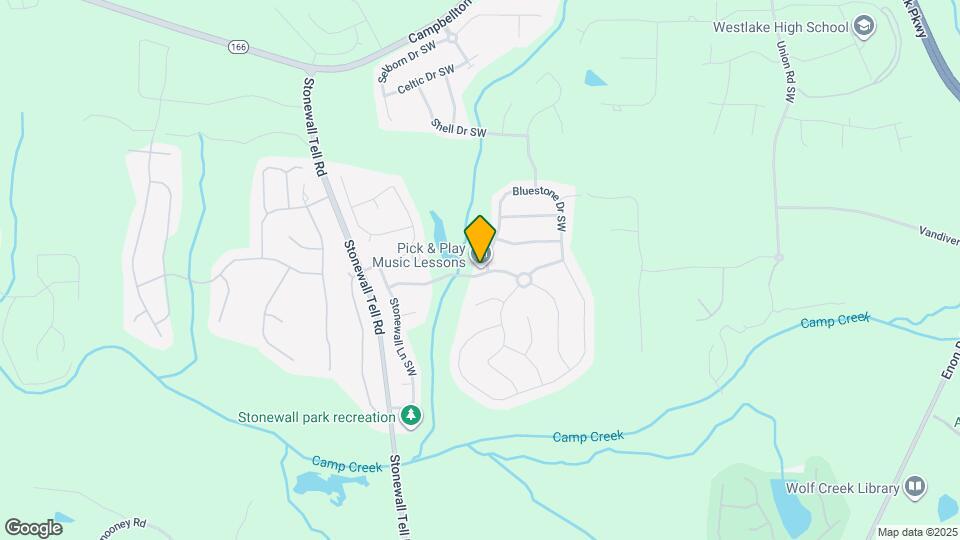 2604 Bluestone Dr SW Mapa y Detalles de la Ubicación