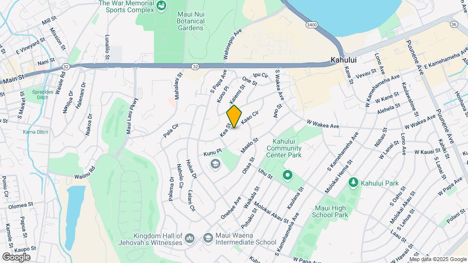 535 Kaao Cir Map and Location Details