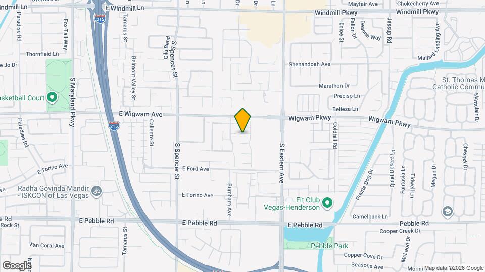 2175 Low Creek Ct Map and Location Details