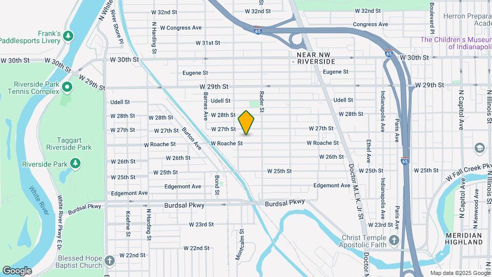 1038 W Roache St Map and Location Details