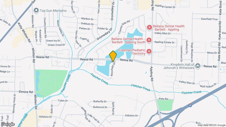 2511 Bassfield Dr Map and Location Details