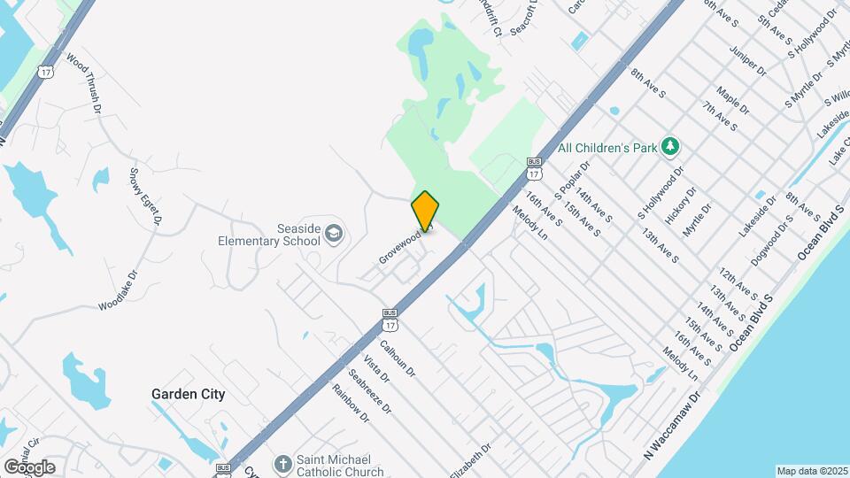 1501 Flatwood St Map and Location Details