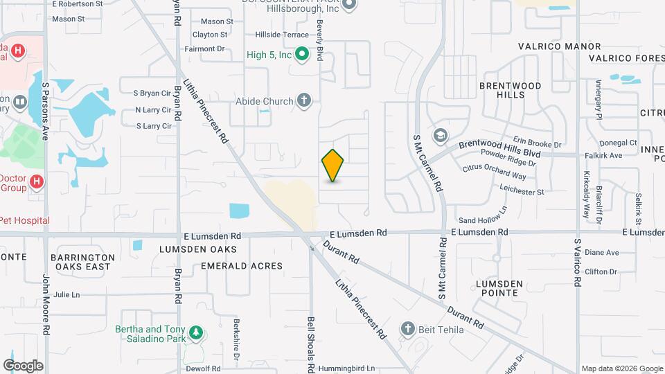 1012 Oliveto Verdi Ct Map and Location Details