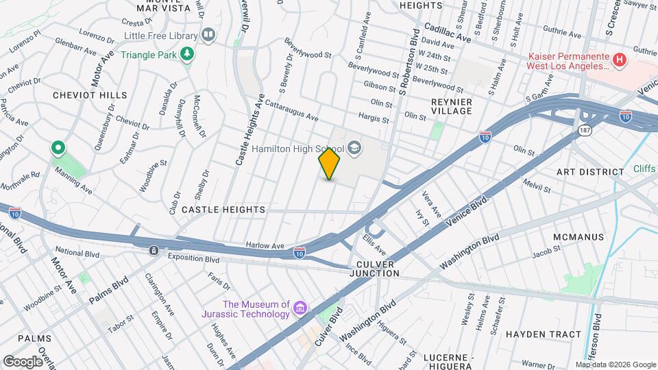 3105 S Durango Ave, Unit 5 Map and Location Details