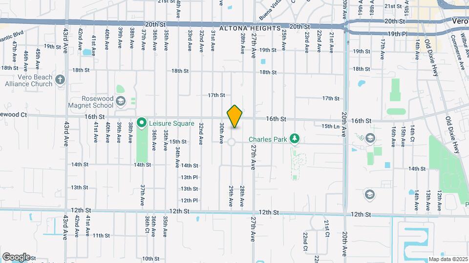 1556 29th Ave Map and Location Details
