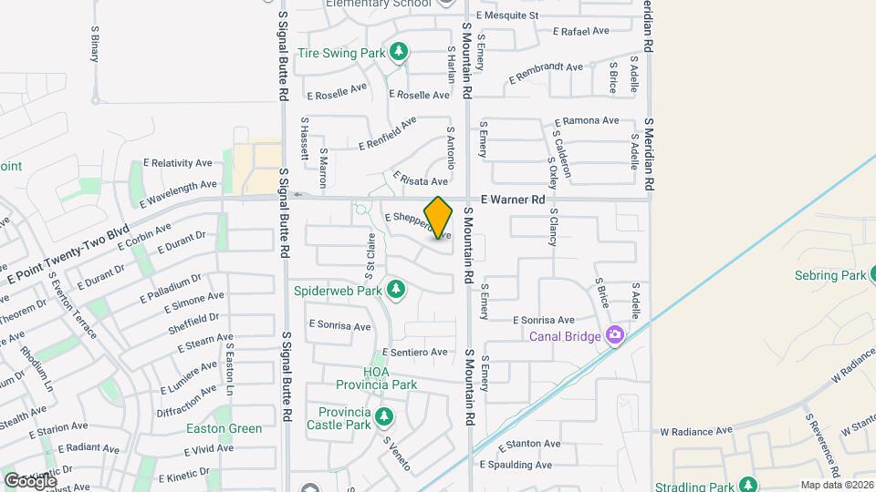 11136 East Starkey Avenue Map and Location Details