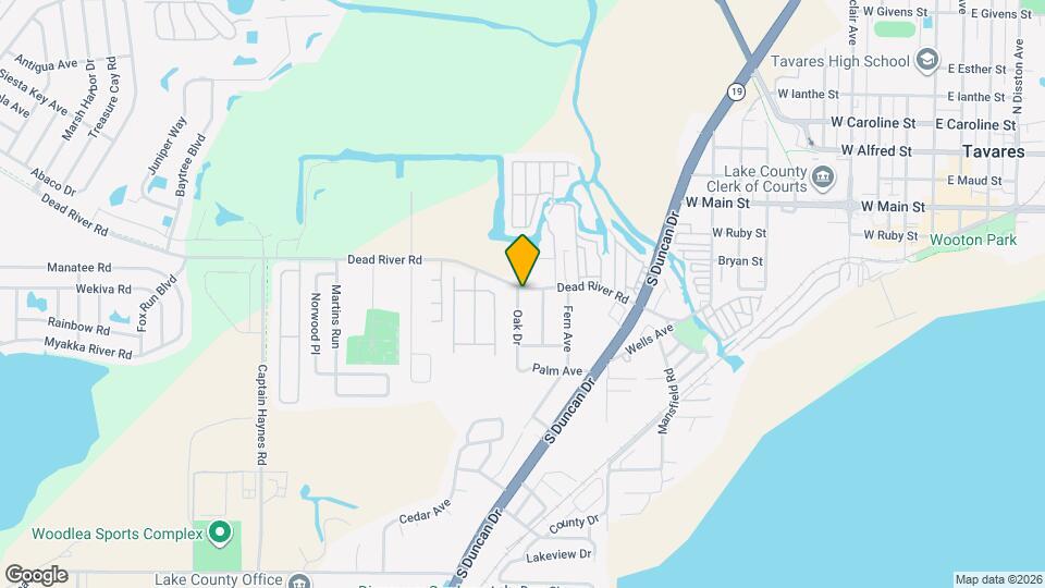 1585 Dead River Rd Mapa y Detalles de la Ubicación