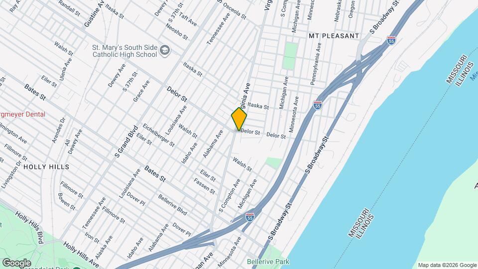 5008 Virginia Ave Map and Location Details