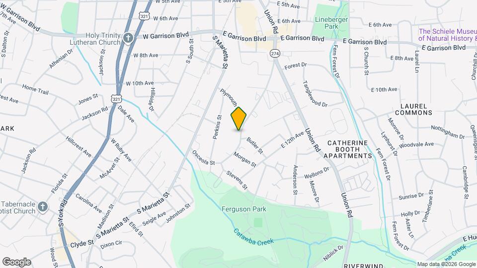420 Osceola St Map and Location Details